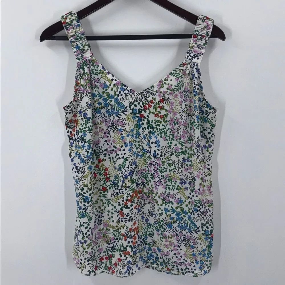 Cabi 5917 Floral Rotation Tank Spring Size XS - Picture 8 of 11